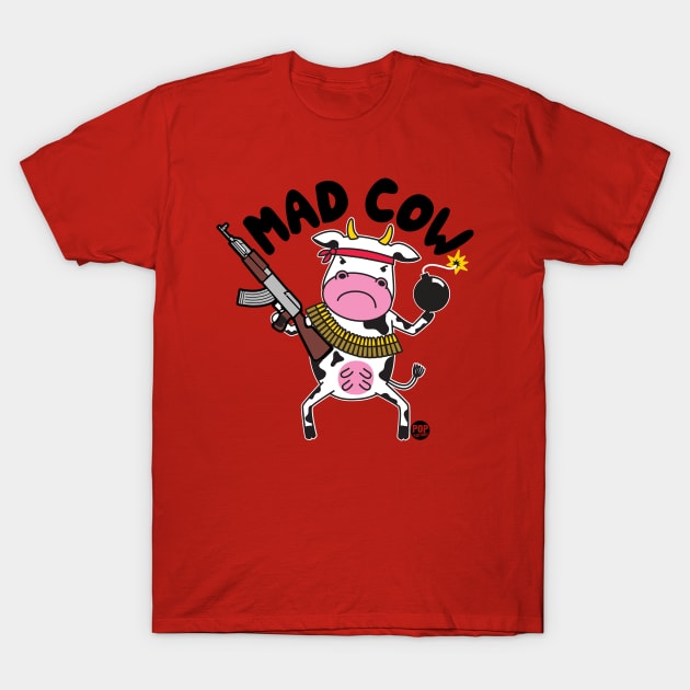 MAD COW T-Shirt by toddgoldmanart